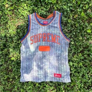 Supreme tie dye basketball jersey fall/winter 2020 size M in excellent condition